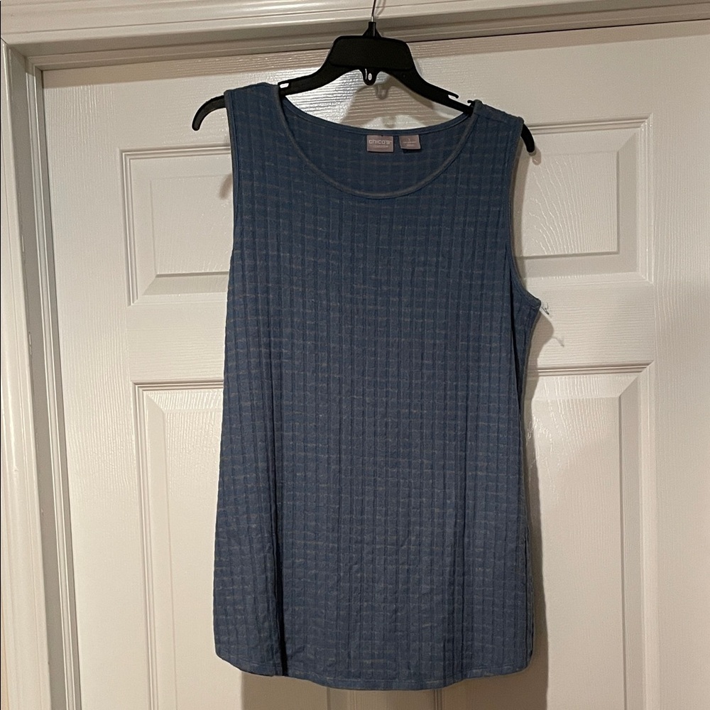 Chico’s Blue Sleeveless Women's Top